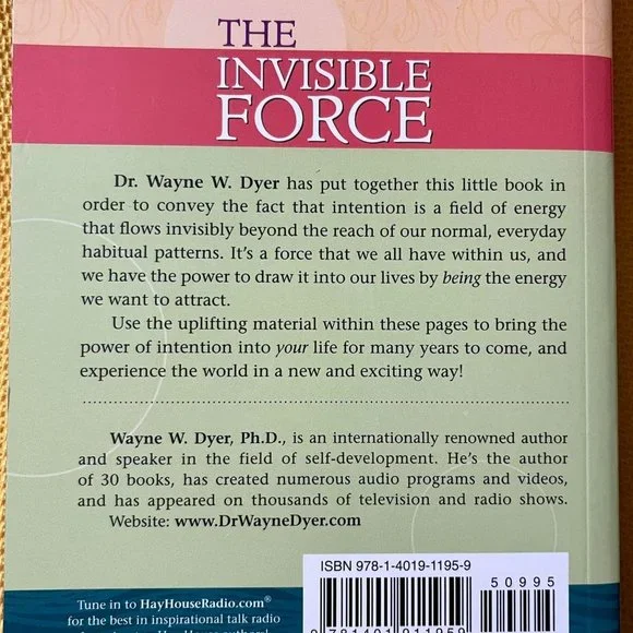 Wayne Dyer "The Invisible Force"365 Ways to Apply the Power of Intention - Picture 4 of 10